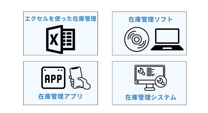 在庫管理サービスの種類・ツール
