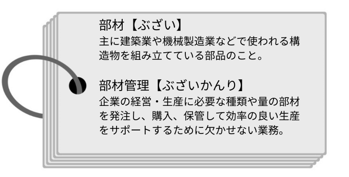 部材管理とは