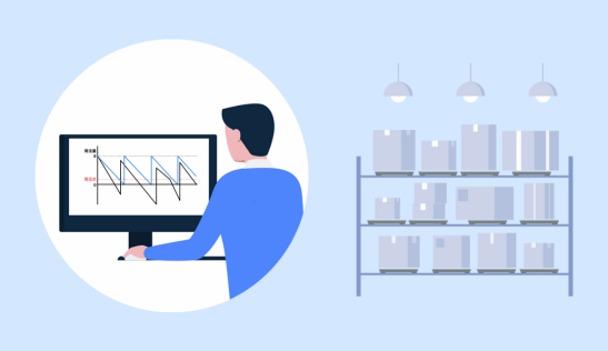 IoT重量計の在庫変動データを、しきい値の再設定や不動在庫の特定に活用