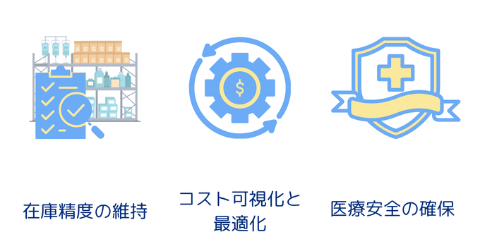 医療材料の棚卸をする３つの目的