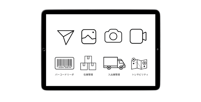 在庫管理アプリの機能