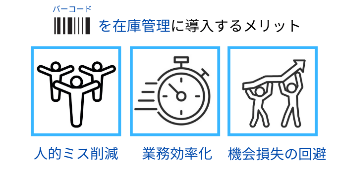 在庫管理にバーコードを活用するメリット