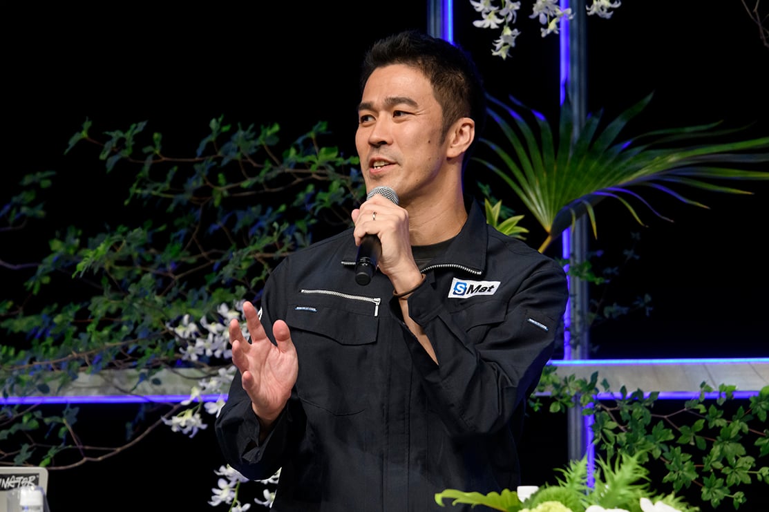 株式会社エスマット 代表取締役兼製造DX協会代表理事　林 英俊