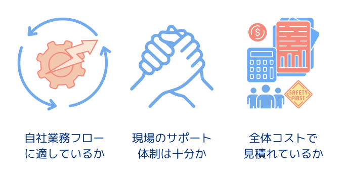 在庫管理システムを選ぶ際の注意点