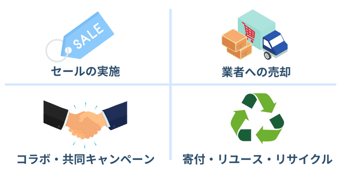 在庫処分｜在庫を処分するメリットと余剰在庫を発生させない方法とは