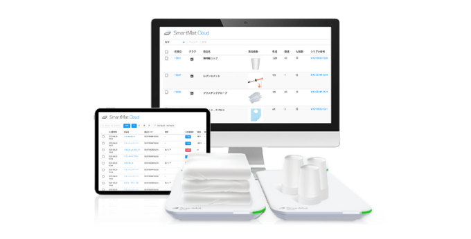 食品工場の在庫を見える化するIoTスマートマットクラウド 