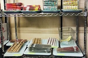 店舗資材在庫管理効率化