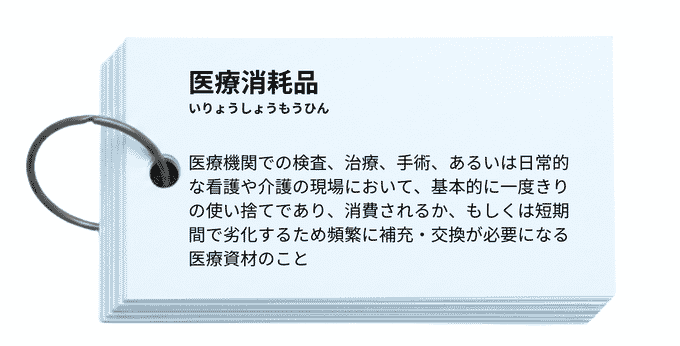 医療消耗品の定義