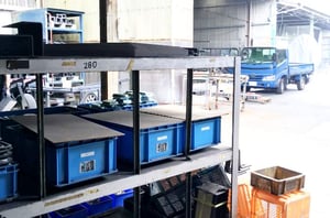 部品の発注点把握に貢献できた事例