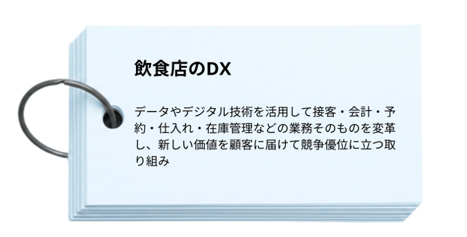 飲食店のDX