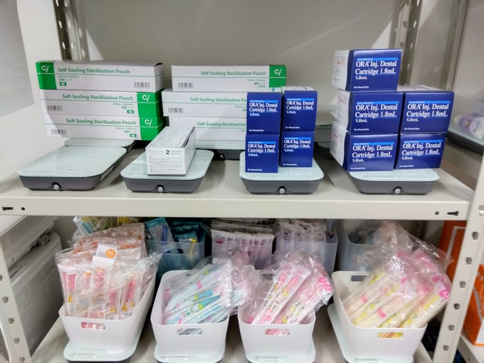 院内物販品管理の様子