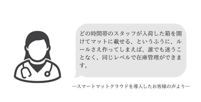 スマートマットクラウドで５Sが成功した事例